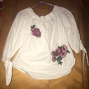 Off the shoulder top